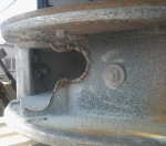 Восстановление лопаток ротора дробильной установки Barmac VSI 7150B 387